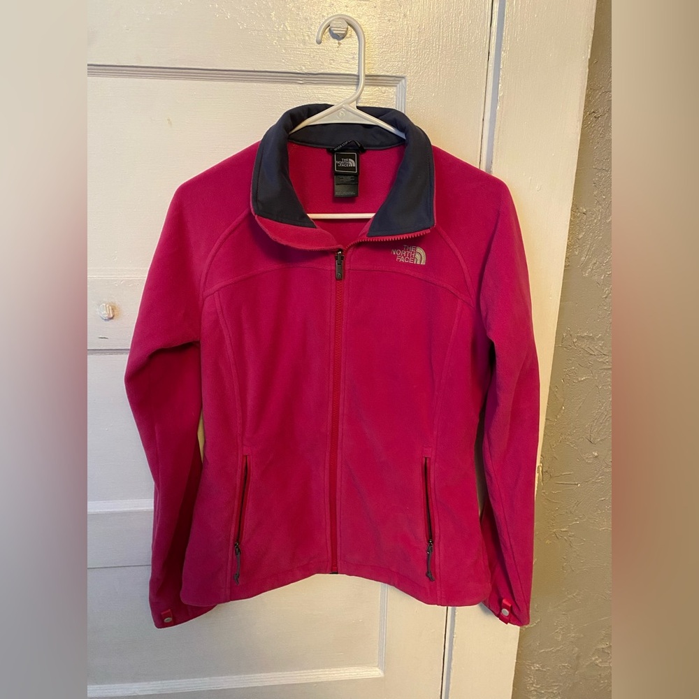 Womens the north face fleece jacket